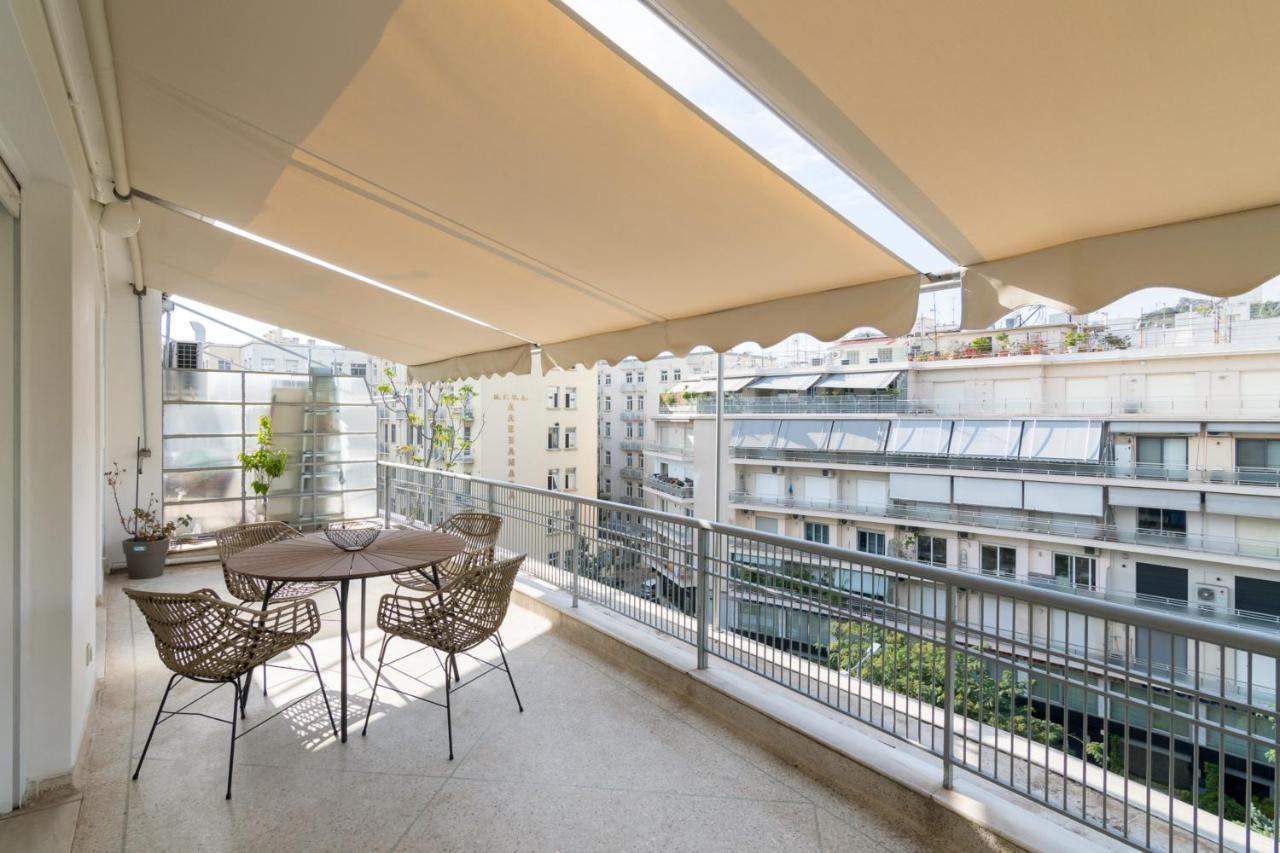 Phaedrus Living: City Center Flat Michalakopoulou Aten Exteriör bild